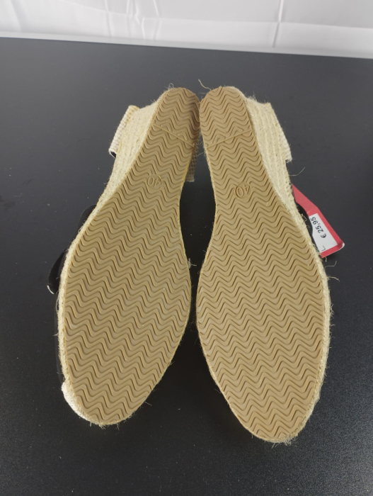 Espadrile cu platforma,Dama,Young Spirit,Negru, nr 40 [4]