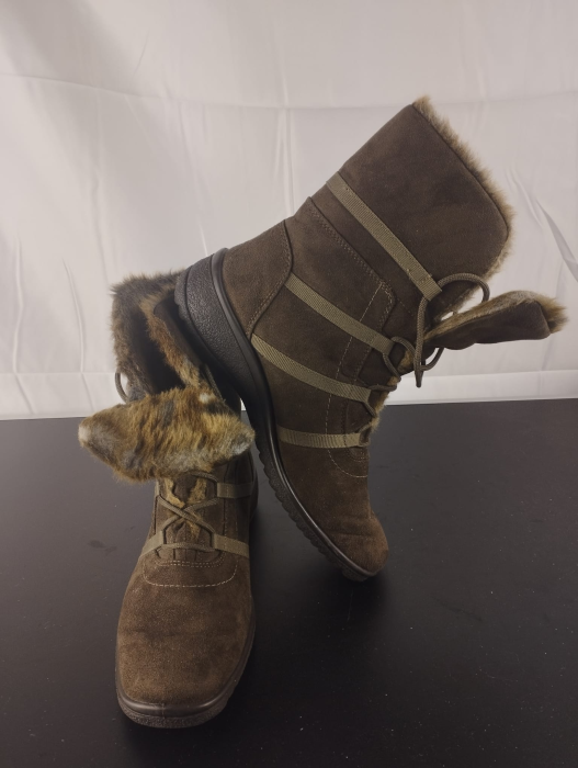 Ghete cu blana, Dama, Goretex, Maro, nr 39 [2]