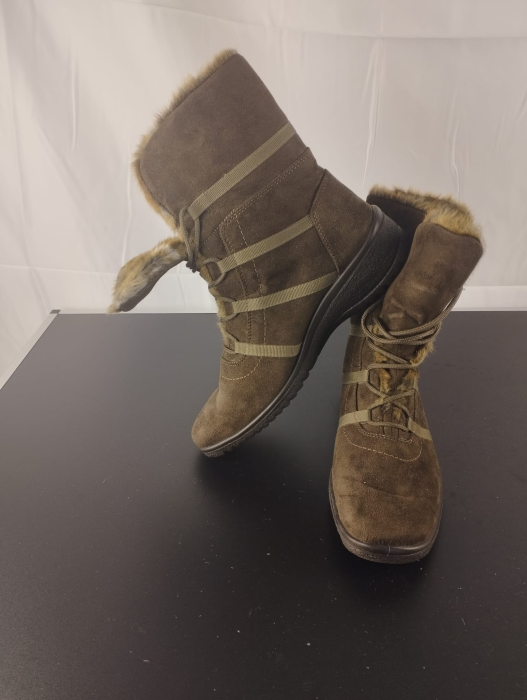 Ghete cu blana, Dama, Goretex, Maro, nr 39 [3]