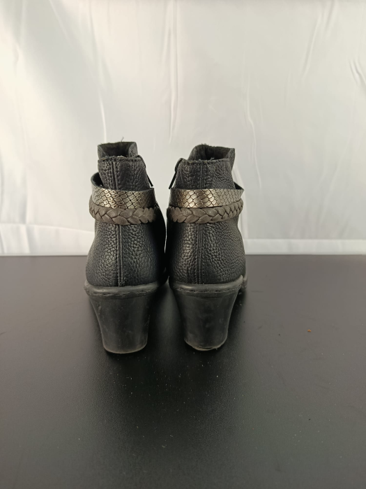 Ghete cu toc, Dama, Negru, nr 37 [4]