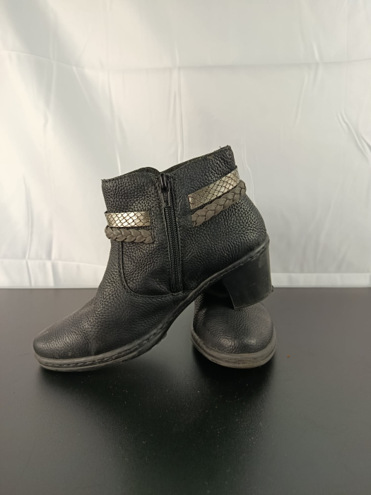 Ghete cu toc, Dama, Negru, nr 37 [2]