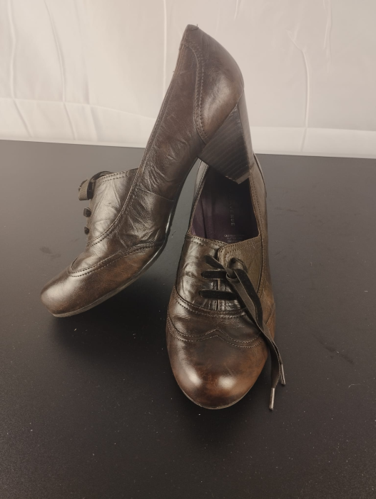 Pantofi cu toc, Dama,5 TH Avenue ,Maro, nr 40 [3]