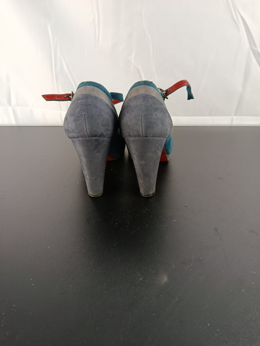 Pantofi cu toc, Ramblas Italy ,Dama, gri, nr 38 [4]