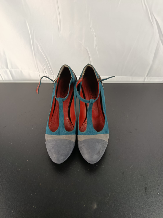 Pantofi cu toc, Ramblas Italy ,Dama, gri, nr 38 [3]