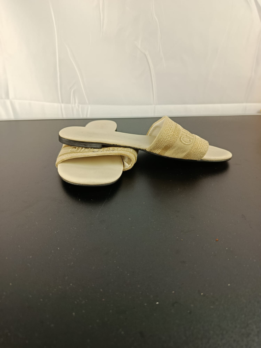 Papuci, Dama, Christian Dior, Crem,nr 37 [3]