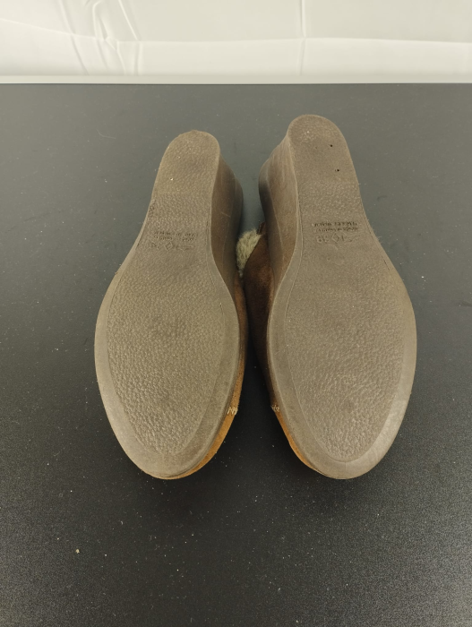 Papuci de casa, Dama,Synth Elastomere, Maro, nr 39 [4]