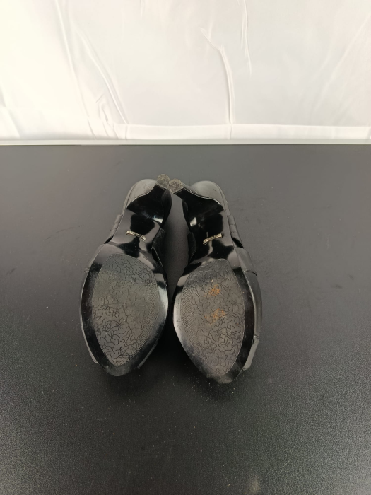 Sandale cu toc,5 TH Avenue ,Negru, nr 36 [4]