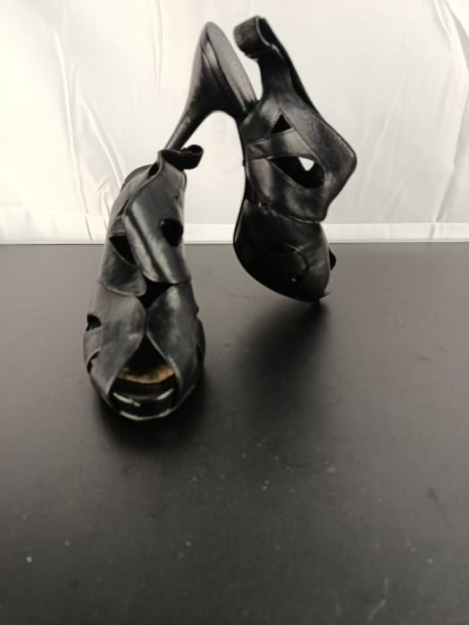 Sandale cu toc,5 TH Avenue ,Negru, nr 36 [2]