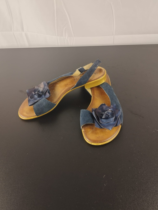 Sandale, Dama, Heine, Albastru, nr 37 [3]