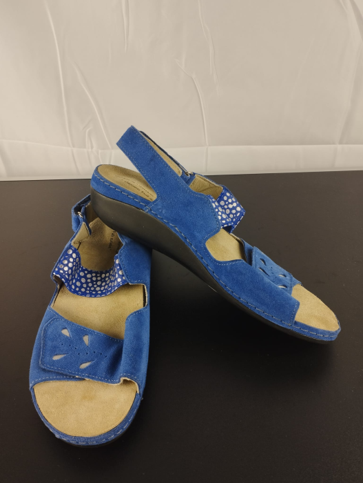 Sandale ,Dama, Albastru,Domplend Stutzend, nr 40 [2]