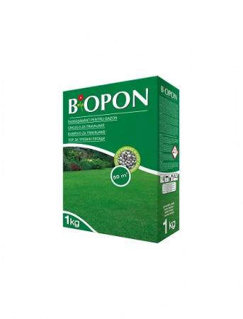 Ingrasamant granulat - BIOPON ingrasamant pentru gazon 1 kg