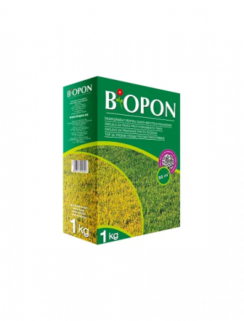 Ingrasamant granulat - BIOPON ingrasamant gazon anti-ingalbenire 1 kg