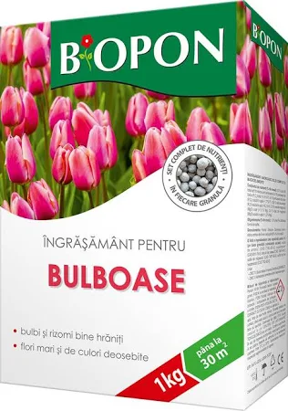 Ingrasamant granulat - Biopon Ingrasamant granulat pentru plante bulbi 1 kg