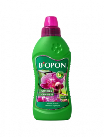 Ingrasamant lichid 0.5 l - BIOPON ingrasamant pentru orhidee 0,5 l