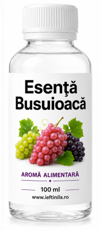 Arome Alimentare și Esențe Concentrate - Sticluta esenta de busuioaca aroma alimentara struguri 100ml Ieftinila