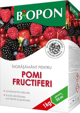 Ingrasaminte - Biopon Ingrasamant ptr Pomi Fructiferi 1 kg