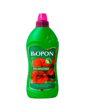 Ingrasamant lichid 1 l - BIOPON ingrasamant pelargonii 1 l (422 specii muscata)
