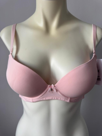 Sutien Clasic - Sutien Mariana cupa C , soft confort , roz