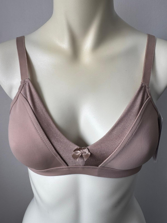 Sutien Clasic - Sutien clasic Ava fara burete si fara aramatura , cupa E  , maro