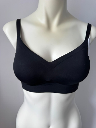 Sutien Clasic - Sutien Roxi , soft confort, cupe moi , microfibra , negru