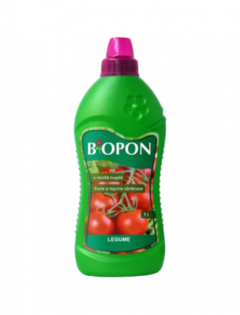 Ingrasamant lichid 1 l - BIOPON ingrasamant pentru legume 1 l