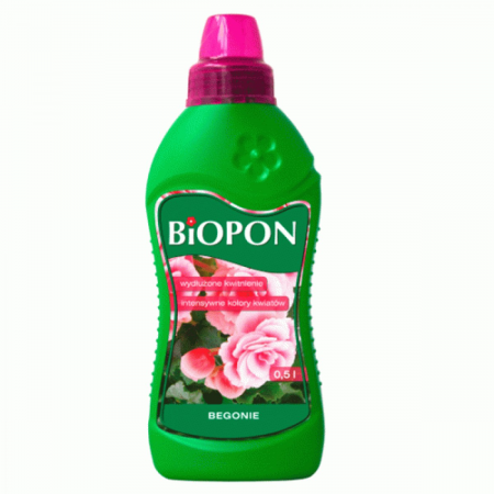 Ingrasaminte - BIOPON ingrasamant pentru begonii 0,5 l