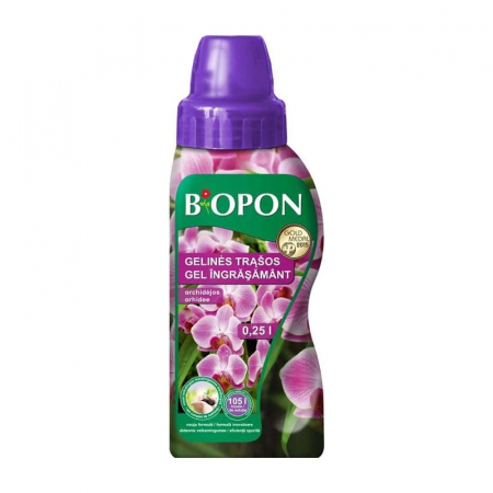 Ingrasamant gel - Biopon îngrășământ gel pentru orhidee 0,25 l