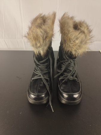 Cizme - Cizme cu blana, Dama, Crane, Negru, nr 40