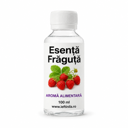 Arome Alimentare și Esențe Concentrate - Sticluta esenta de fragute aroma alimentara 100ml Ieftinila