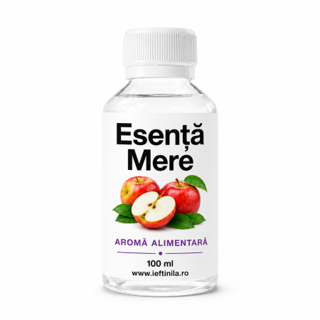 Arome Alimentare și Esențe Concentrate - Sticluta esenta de mere aroma alimentara 100ml Ieftinila