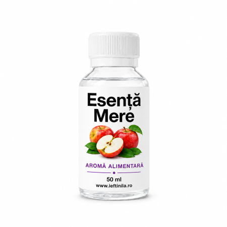 Arome Alimentare și Esențe Concentrate - Sticluta esenta de mere aroma alimentara 50ml Ieftinila