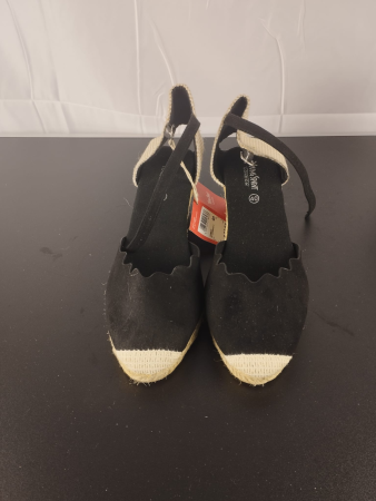 Espadrile - Espadrile cu platforma,Dama,Young Spirit,Negru, nr 40