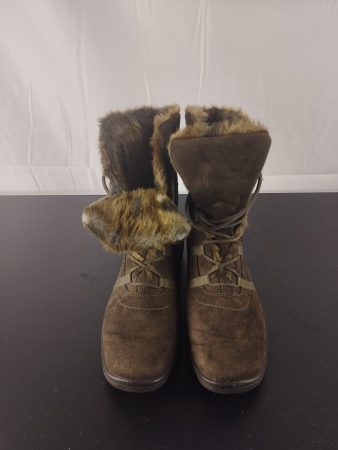 Ghete - Ghete cu blana, Dama, Goretex, Maro, nr 39