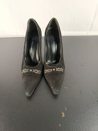 Pantofi - Pantofi Stileto dama cu toc, Laura Bellariva , Negru,38