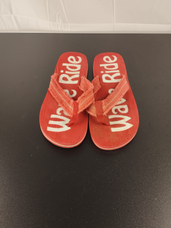 Papuci - Papuci de plaja,Barbati, Wave Ride, Rosu,nr 42