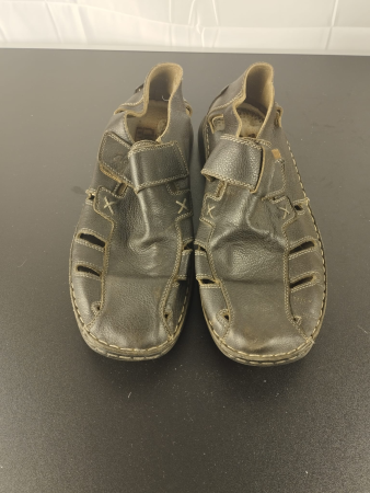 Sandale - Sandale Barbati, Rieker, Negru, nr 42