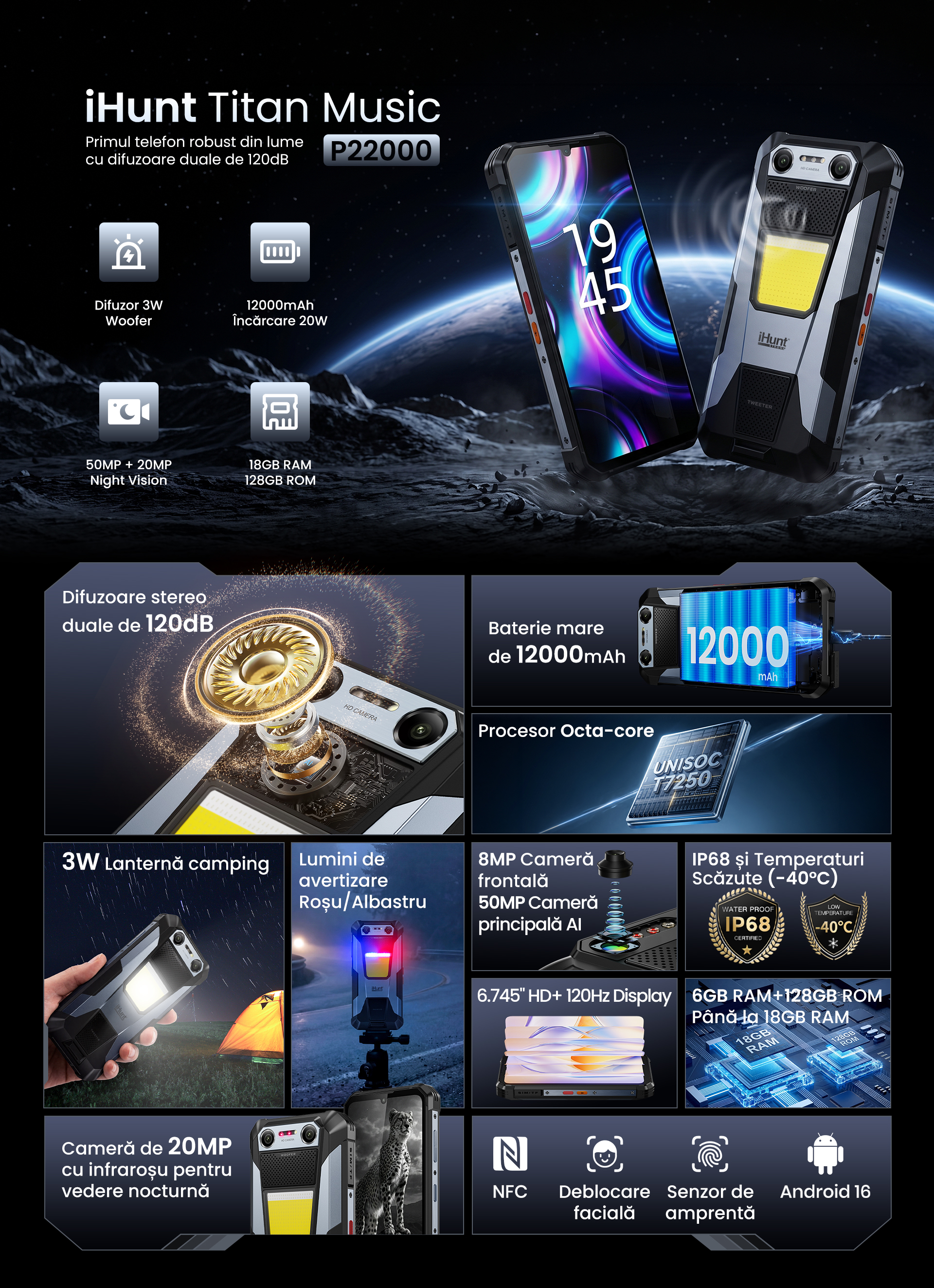 iHunt Titan Music P22000 Prezentare Generala