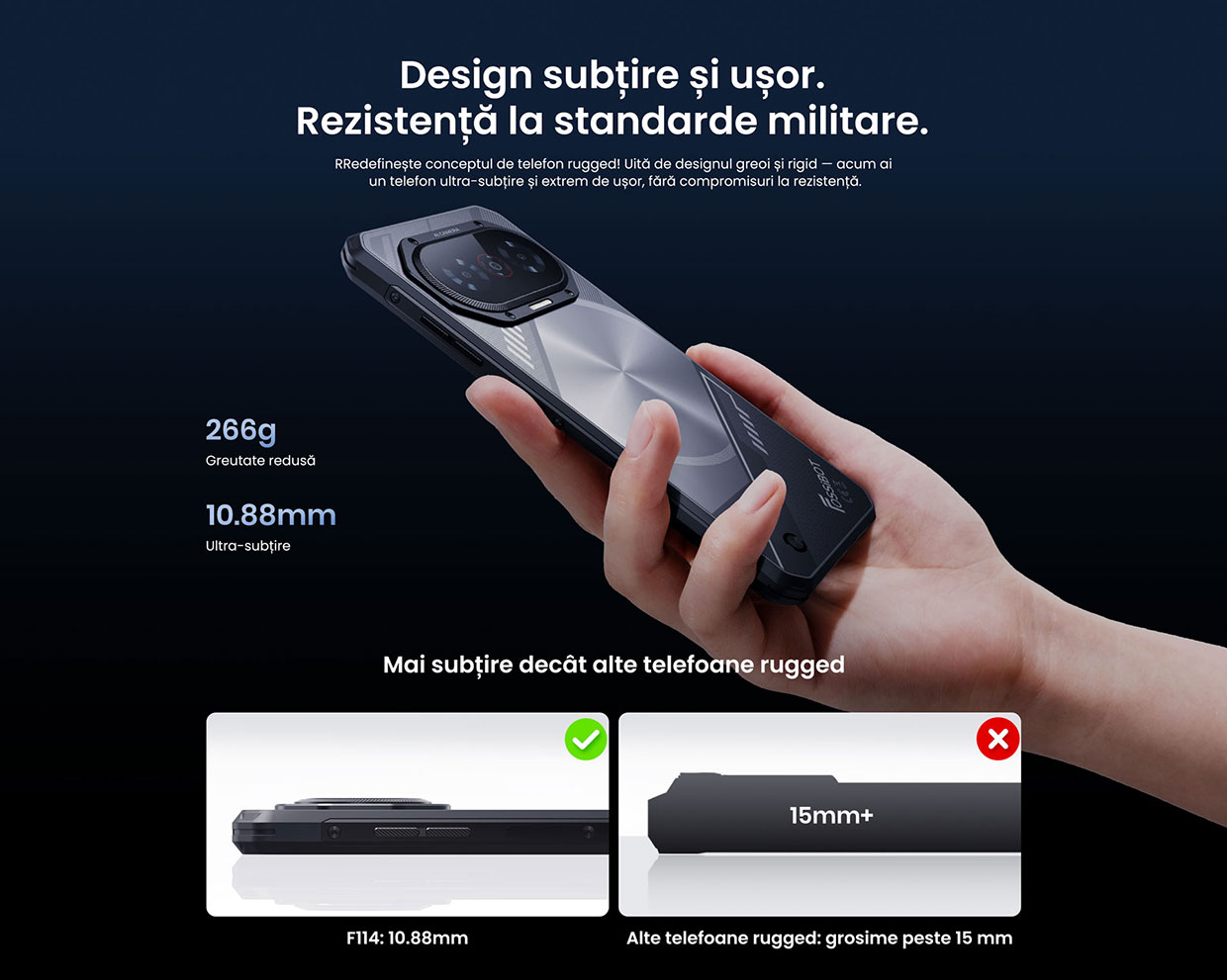 FOSSiBOT F114 Display