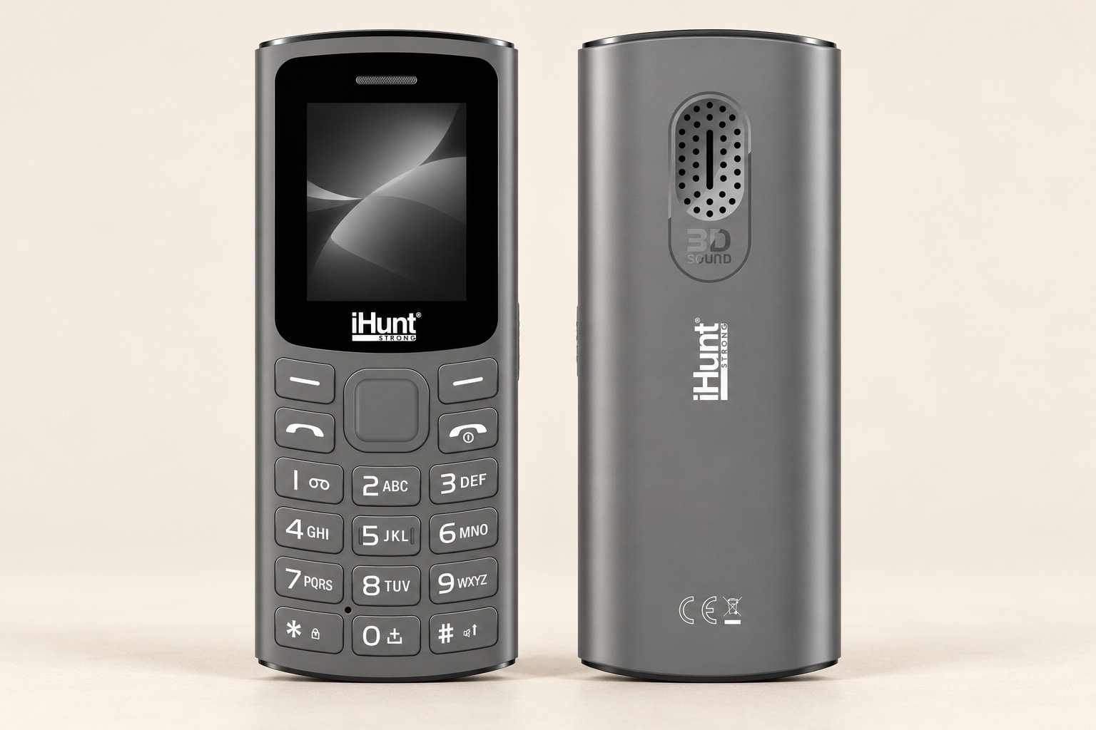 Vedere din față și din spate a aceluiași model iHunt i4 Ultra