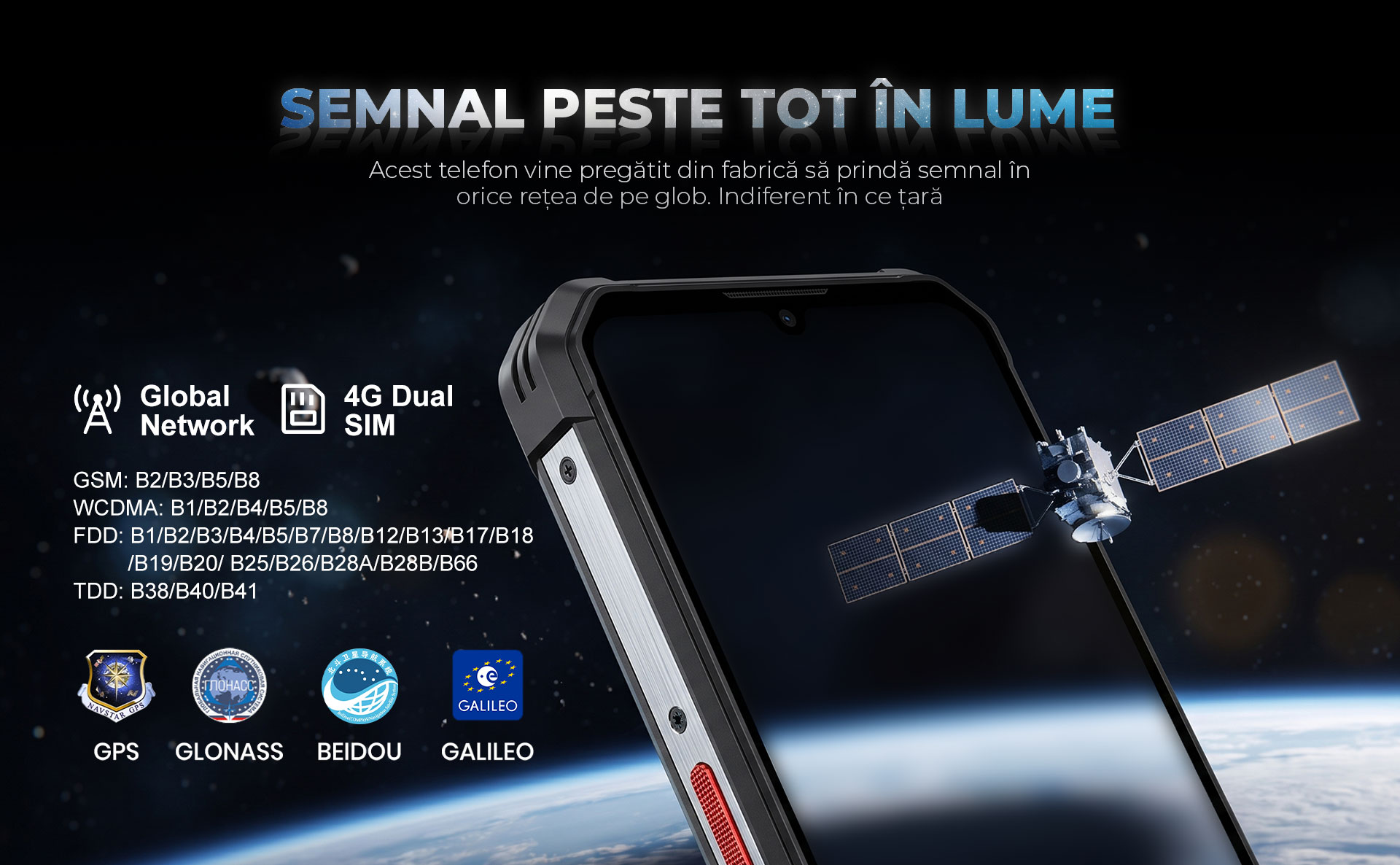 Retea Globala si GPS iHunt