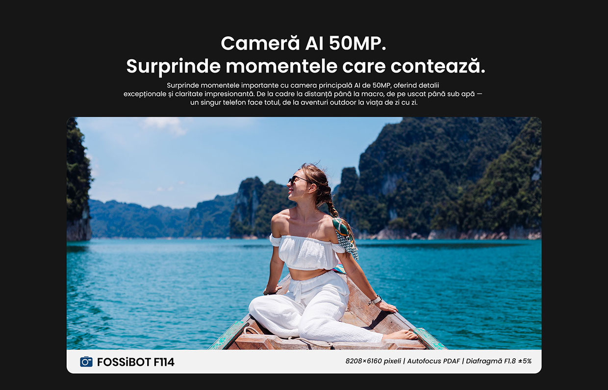 FOSSiBOT F114 Camera AI