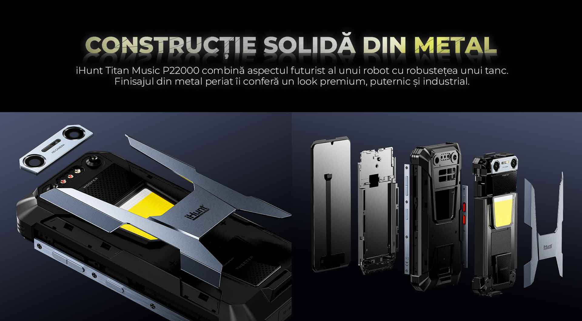 Sasiu metalic si design iHunt