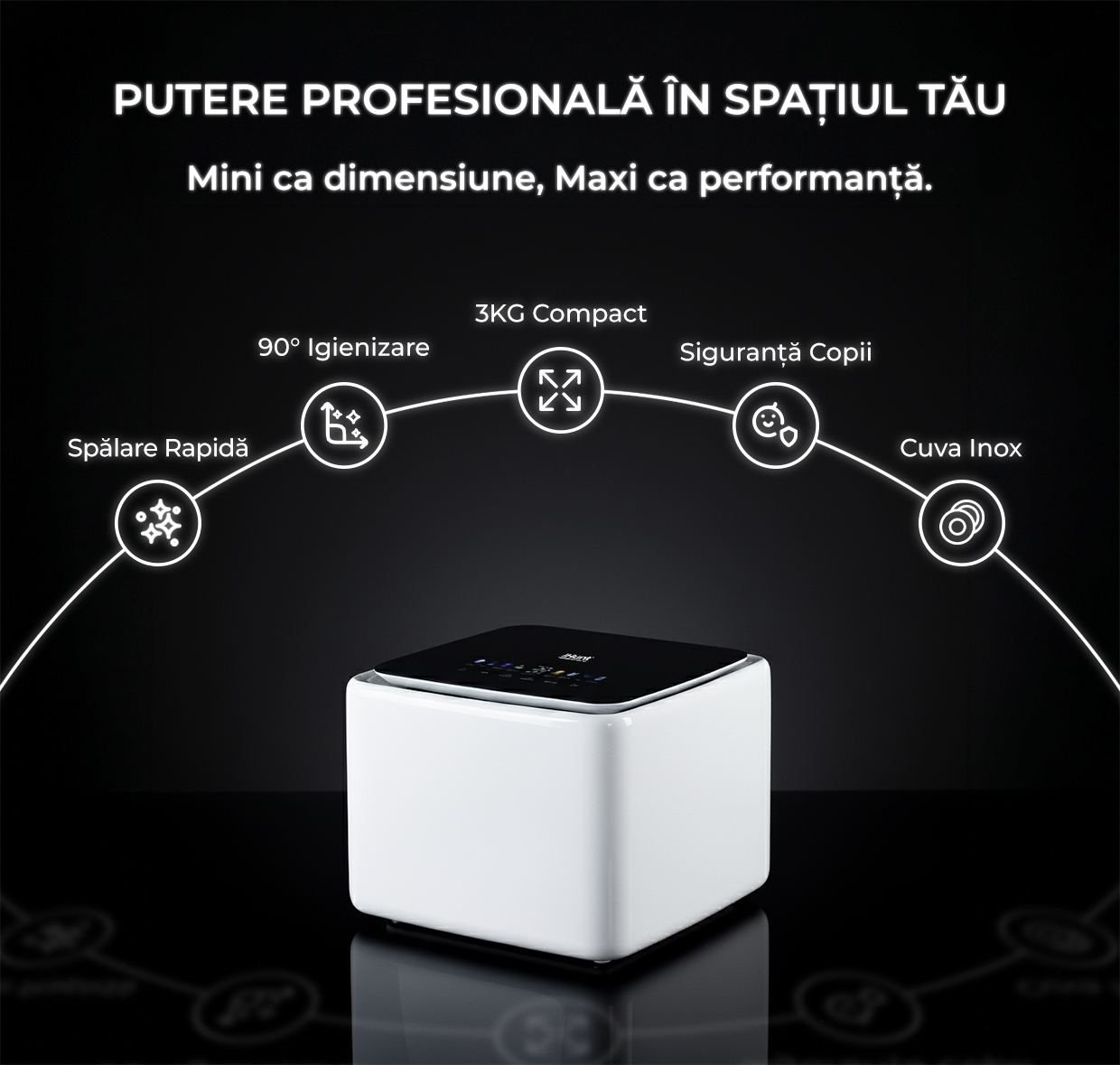 Bro Wash Compact Profesional 3KG Imagine 1