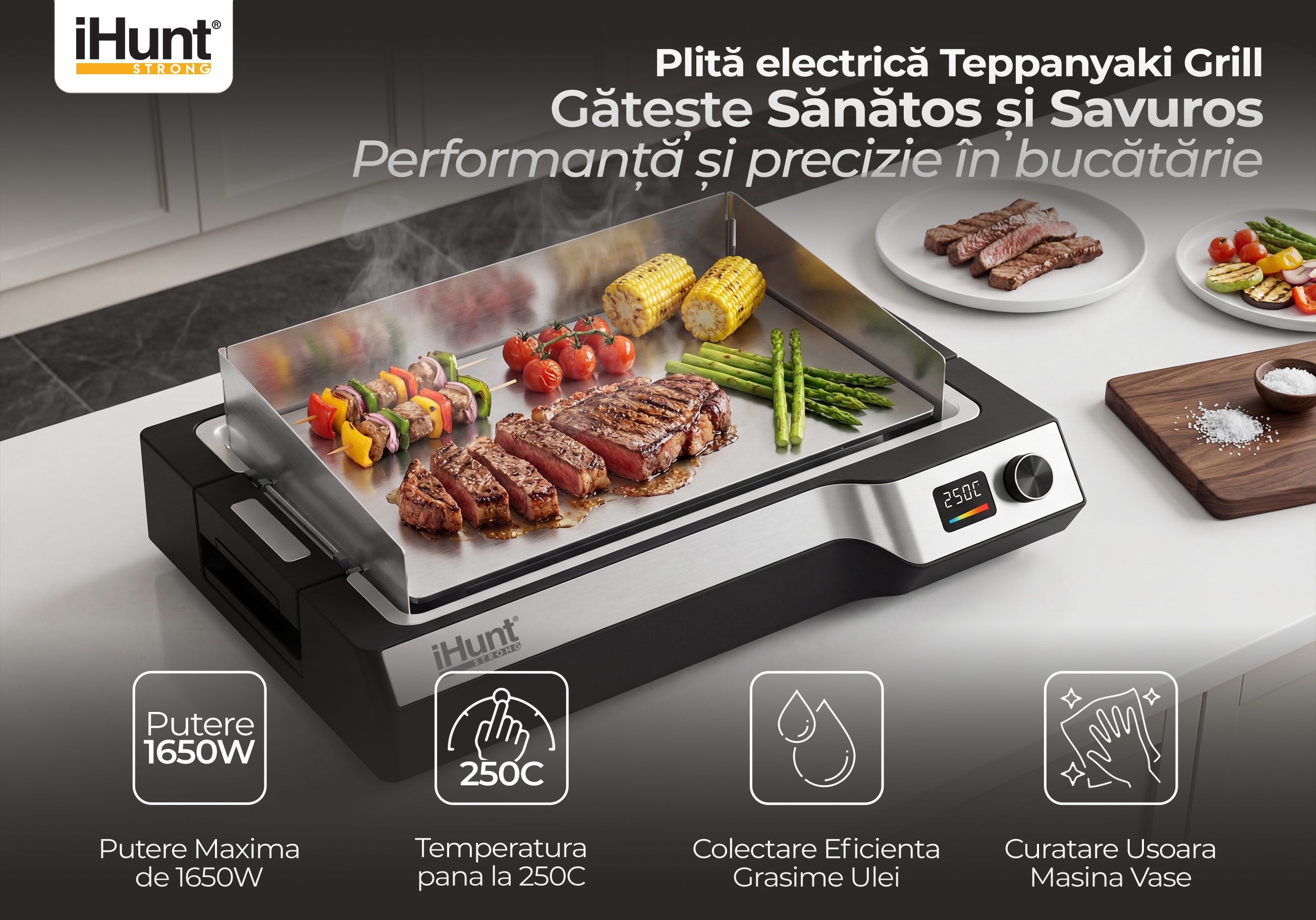iHunt BRO Teppanyaki Grill Introducere