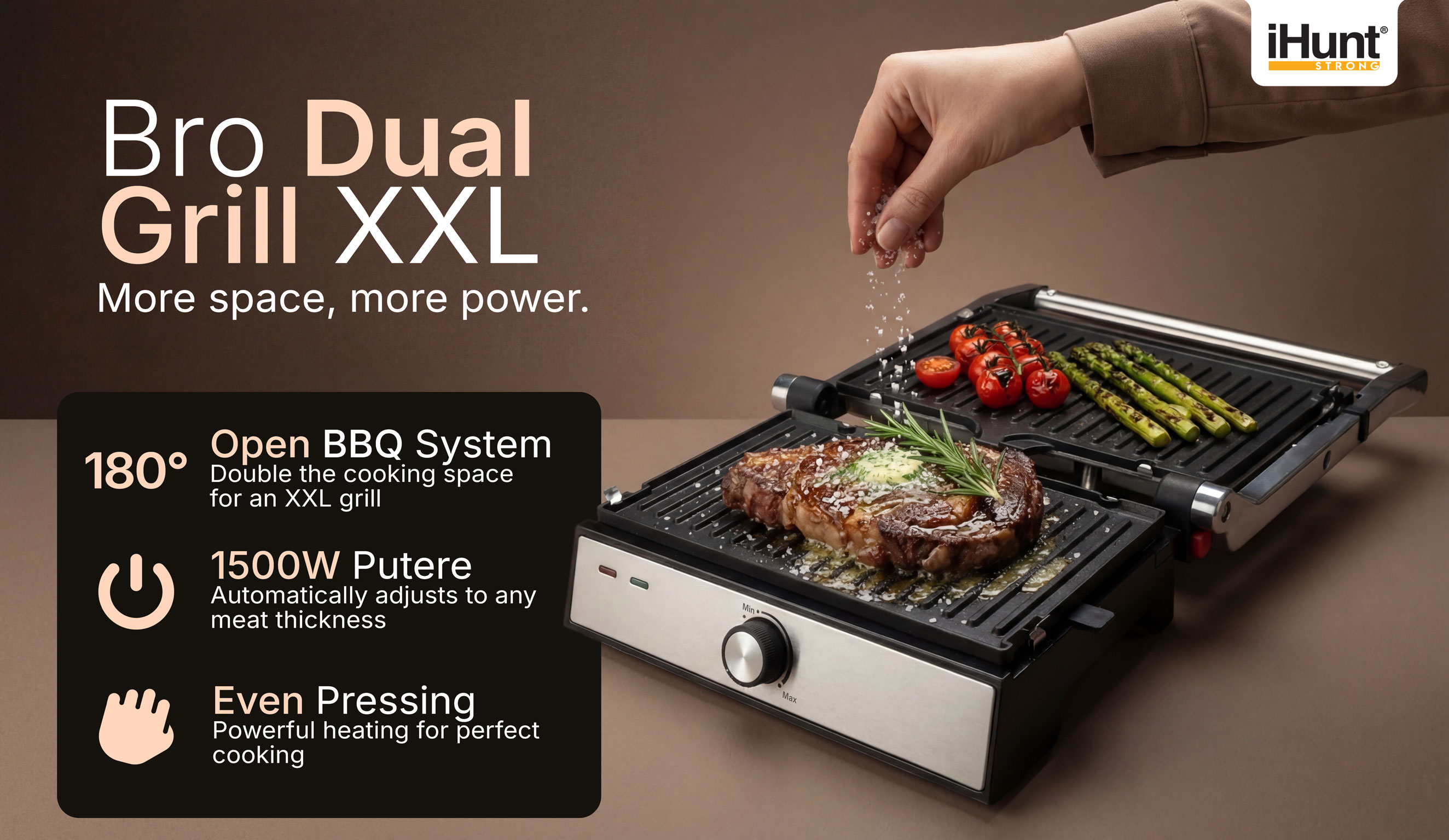 iHunt Bro Dual Grill XXL