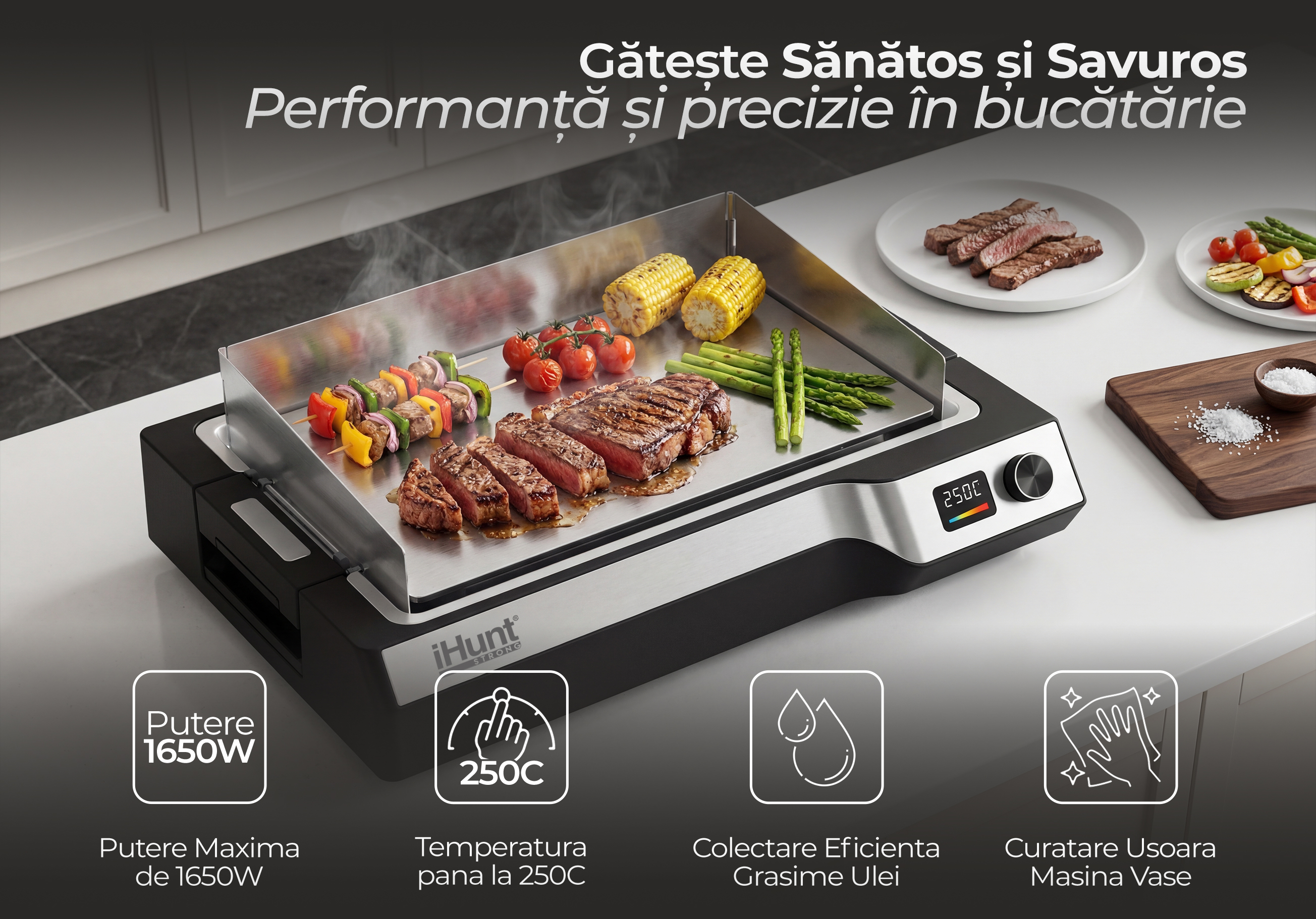 iHunt BRO Teppanyaki Grill Introducere