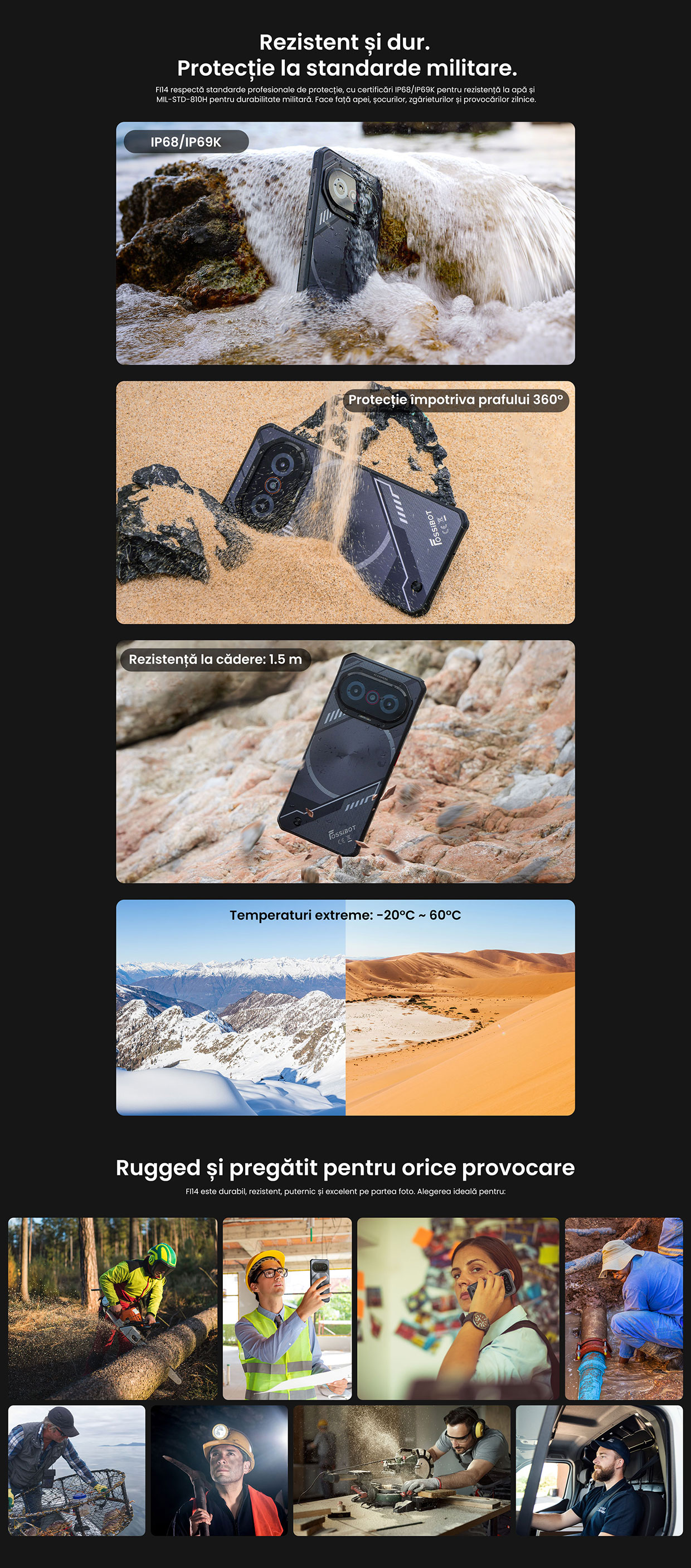 FOSSiBOT F114 Rugged