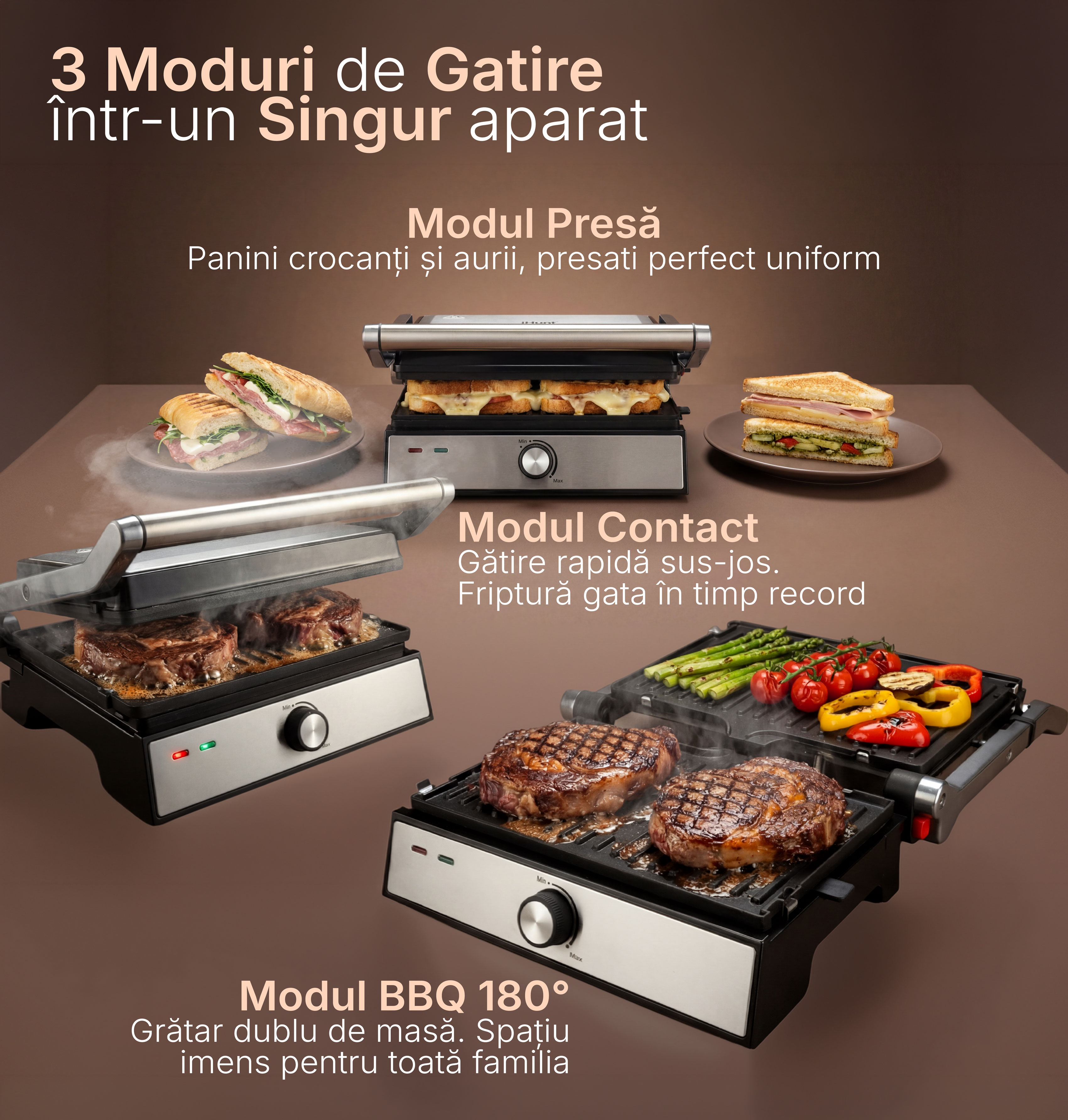 Functii Dual Grill