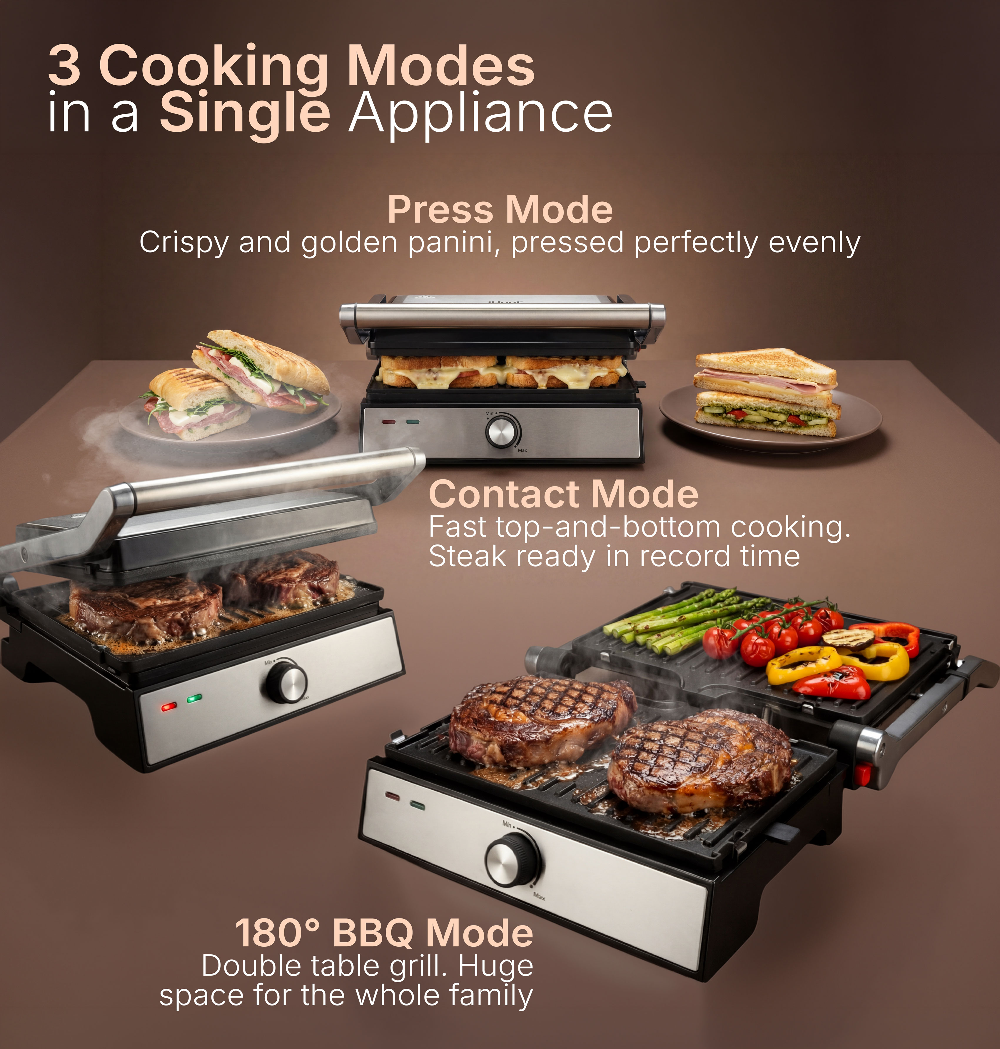 Dual Grill Features