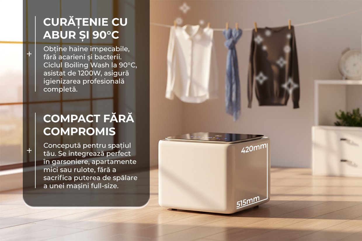 Bro Wash Compact Profesional 3KG Imagine 2